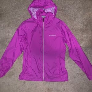 Pink Columbia Rain Jacket/Wind Breaker